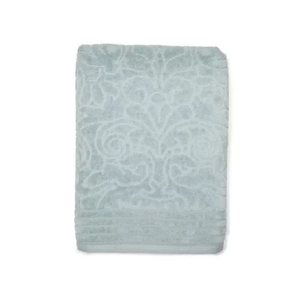 3 new Broyhill Jacquard-Pattern Textured Velour 100% Cotton Bath Towels